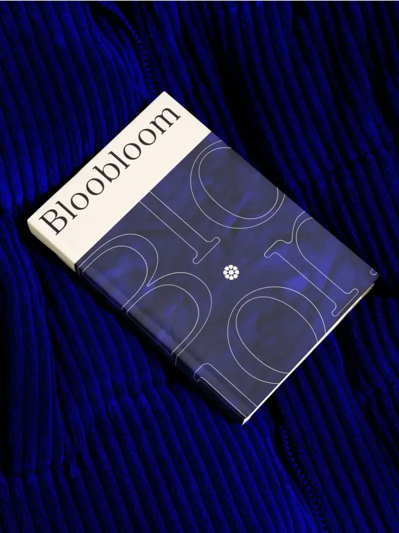 Bloobloom book design by Bodkin Studio.