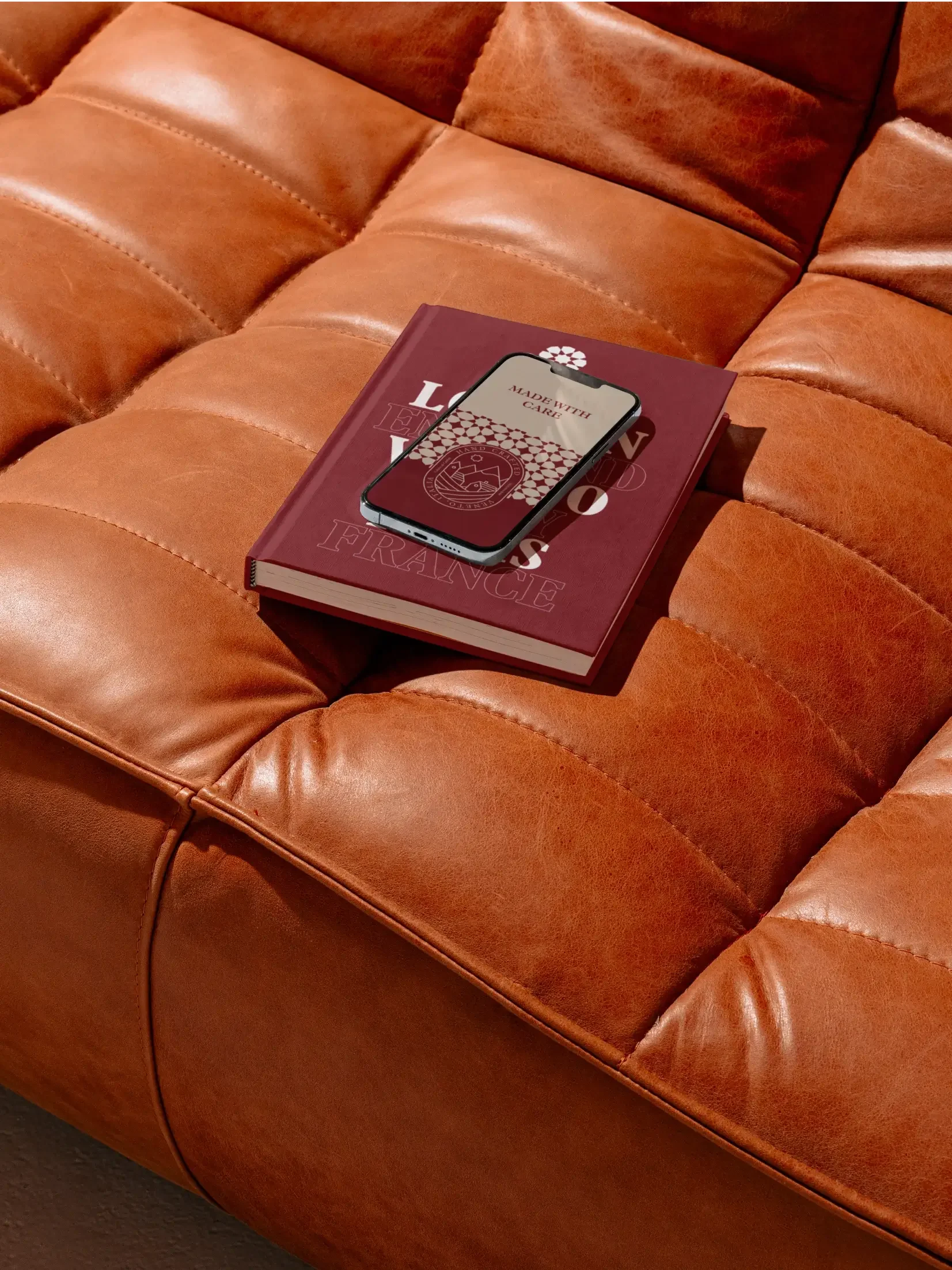 Bloobloom book design and phone graphic by Bodkin Studio.