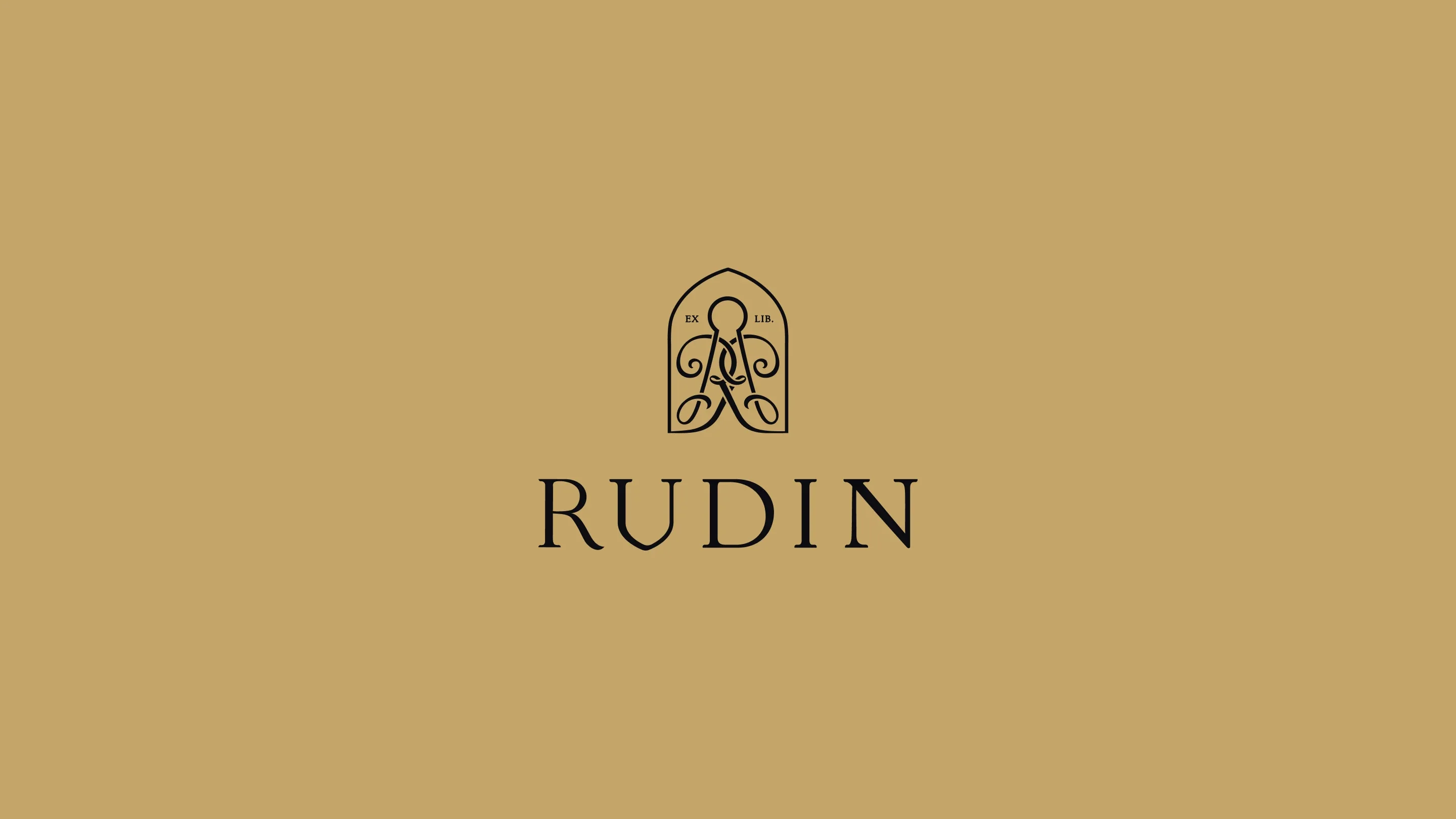 Rudin logo and emblem lockup