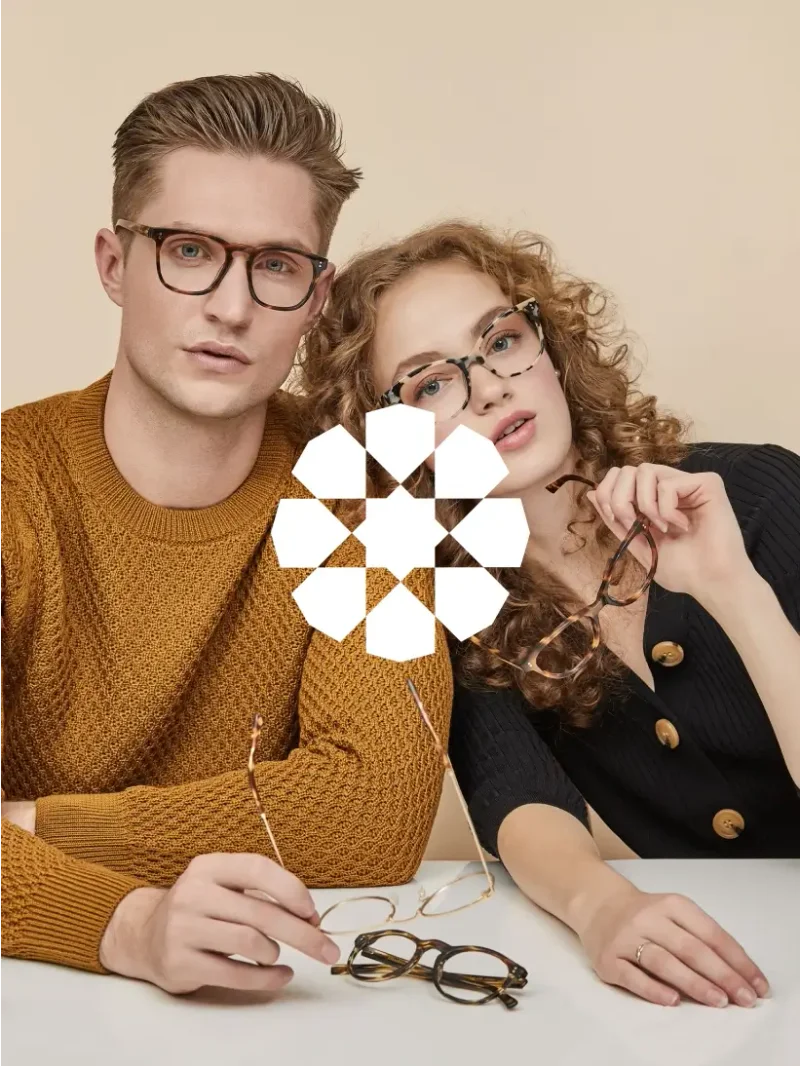 Bloobloom photography with logo symbol by Bodkin Studio.