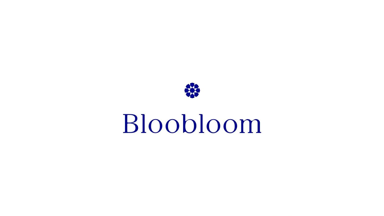 Bloobloom logo by Bodkin Studio.
