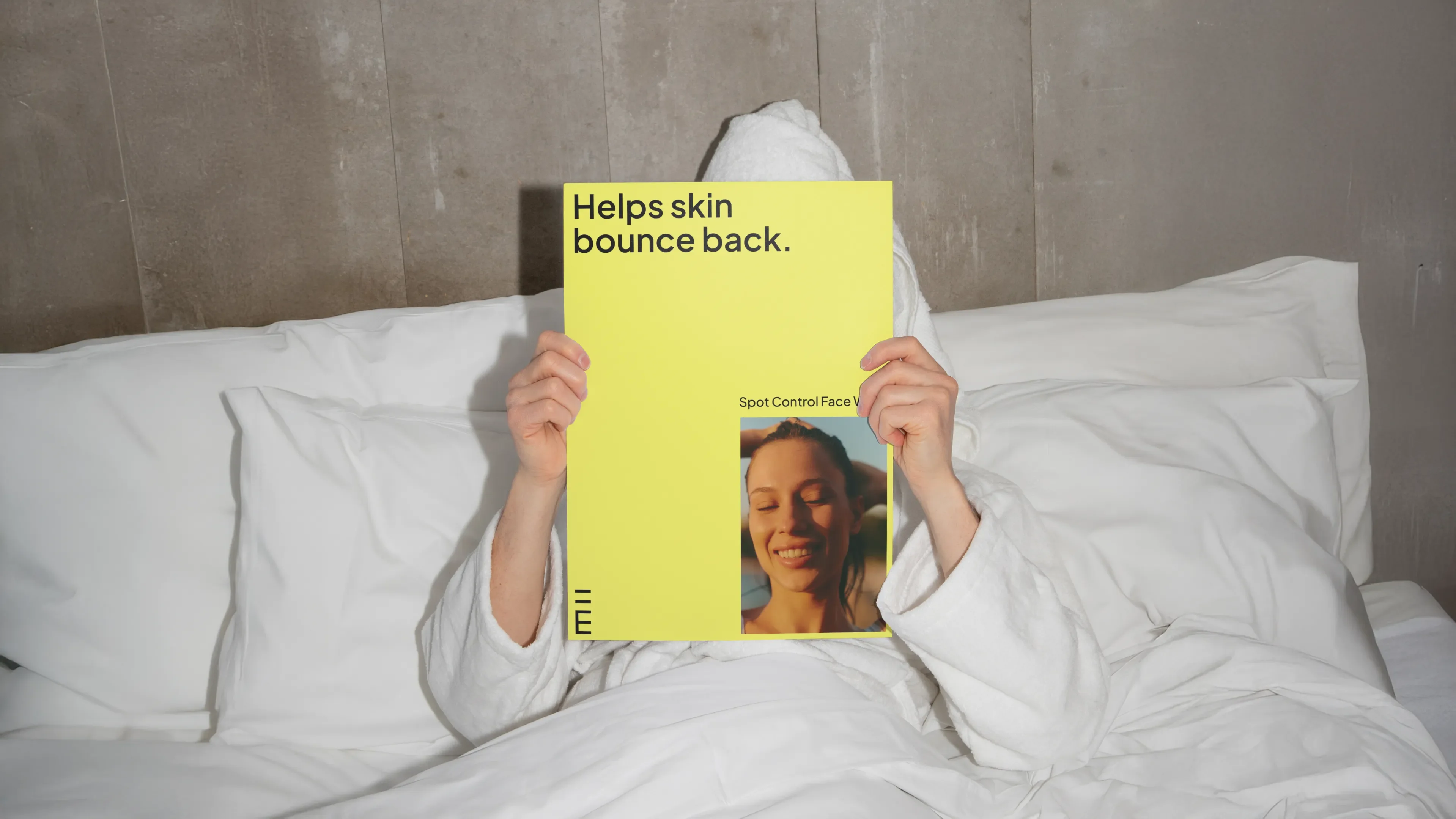 Equals Even poster shown in a bedroom setting