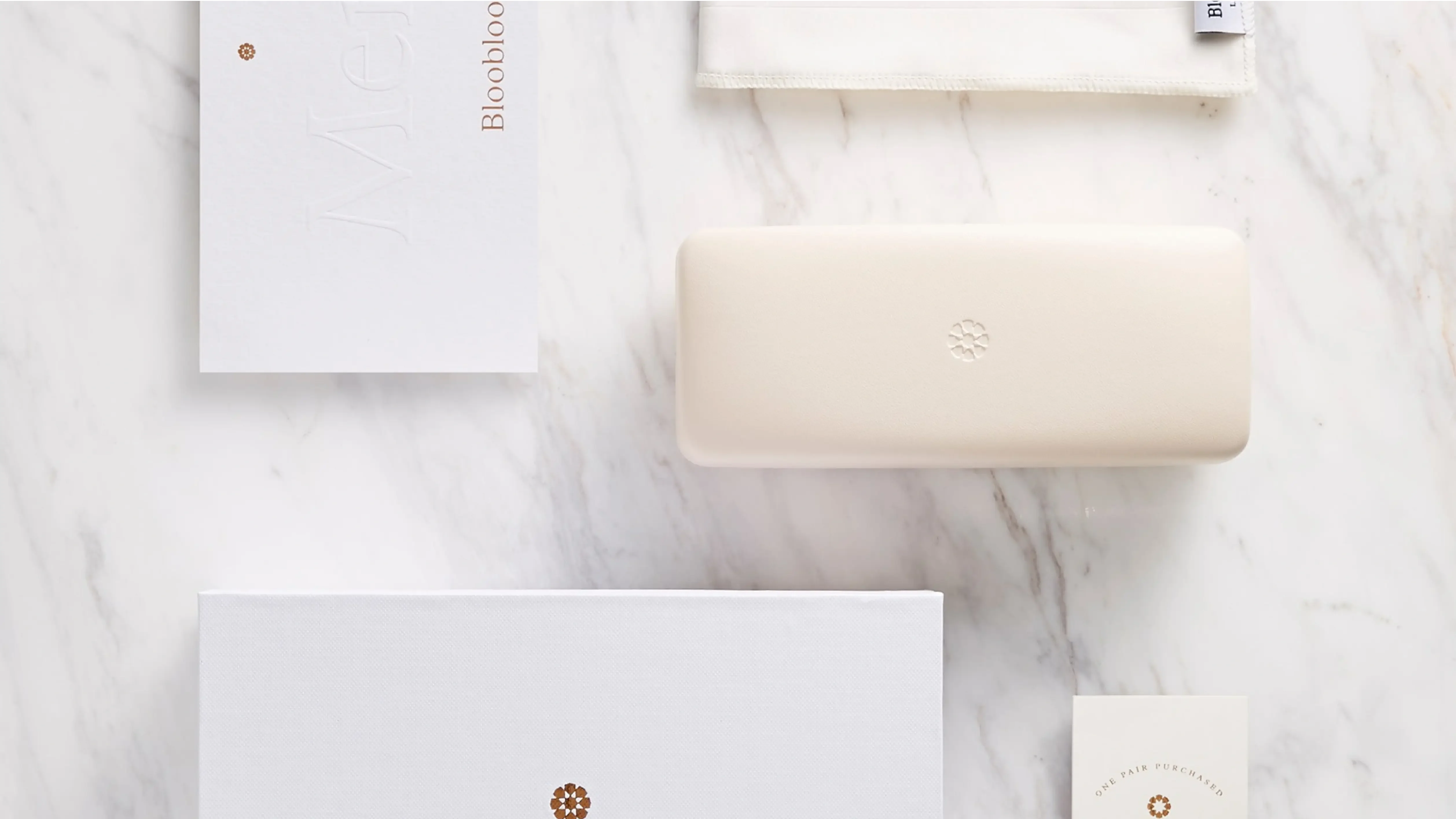 Bloobloom packaging product shots by Bodkin Studio.