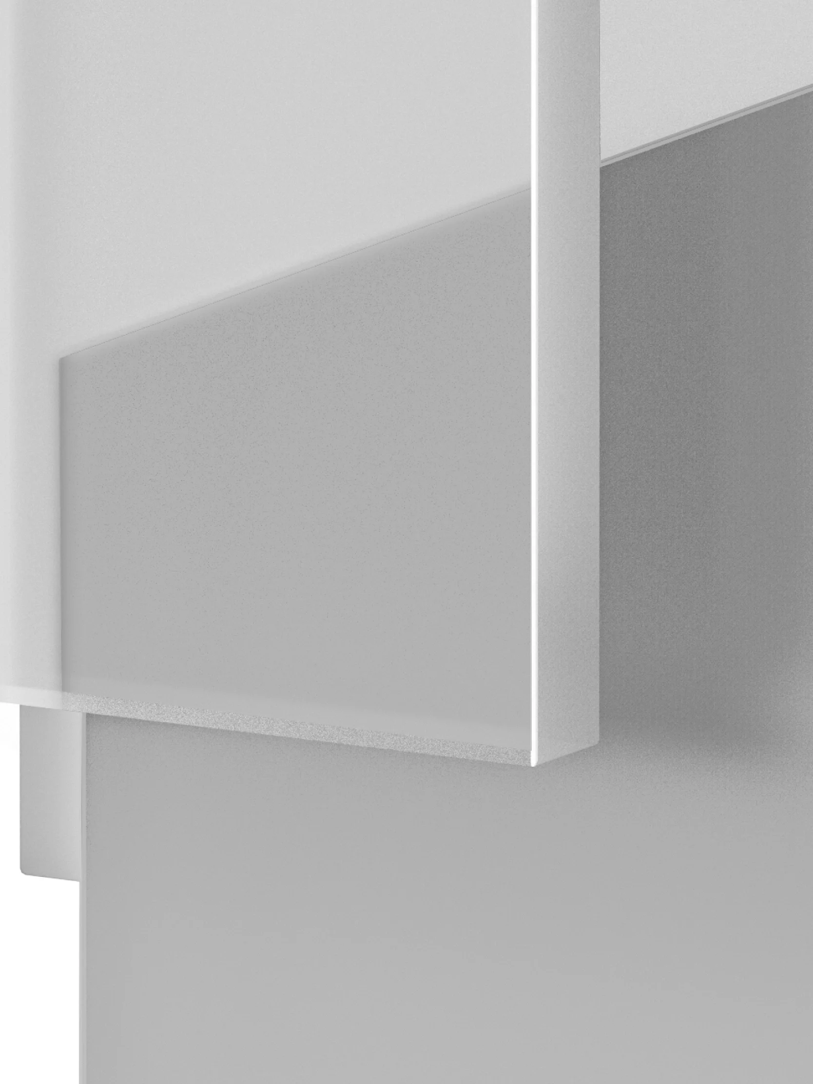 Abstract geometric composition from the AlixPartners brand system